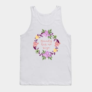 Beauty has no size Tank Top